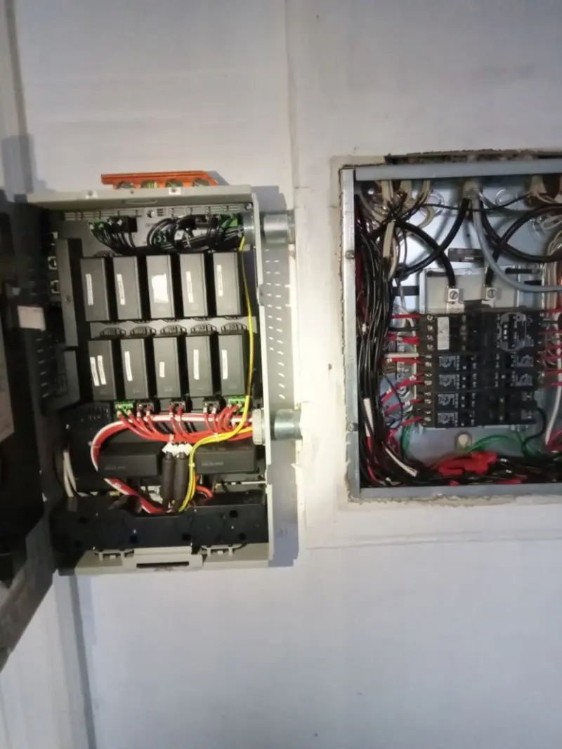 Electrical panel upgrade completed for Indoor Lighting Installation in Salisbury